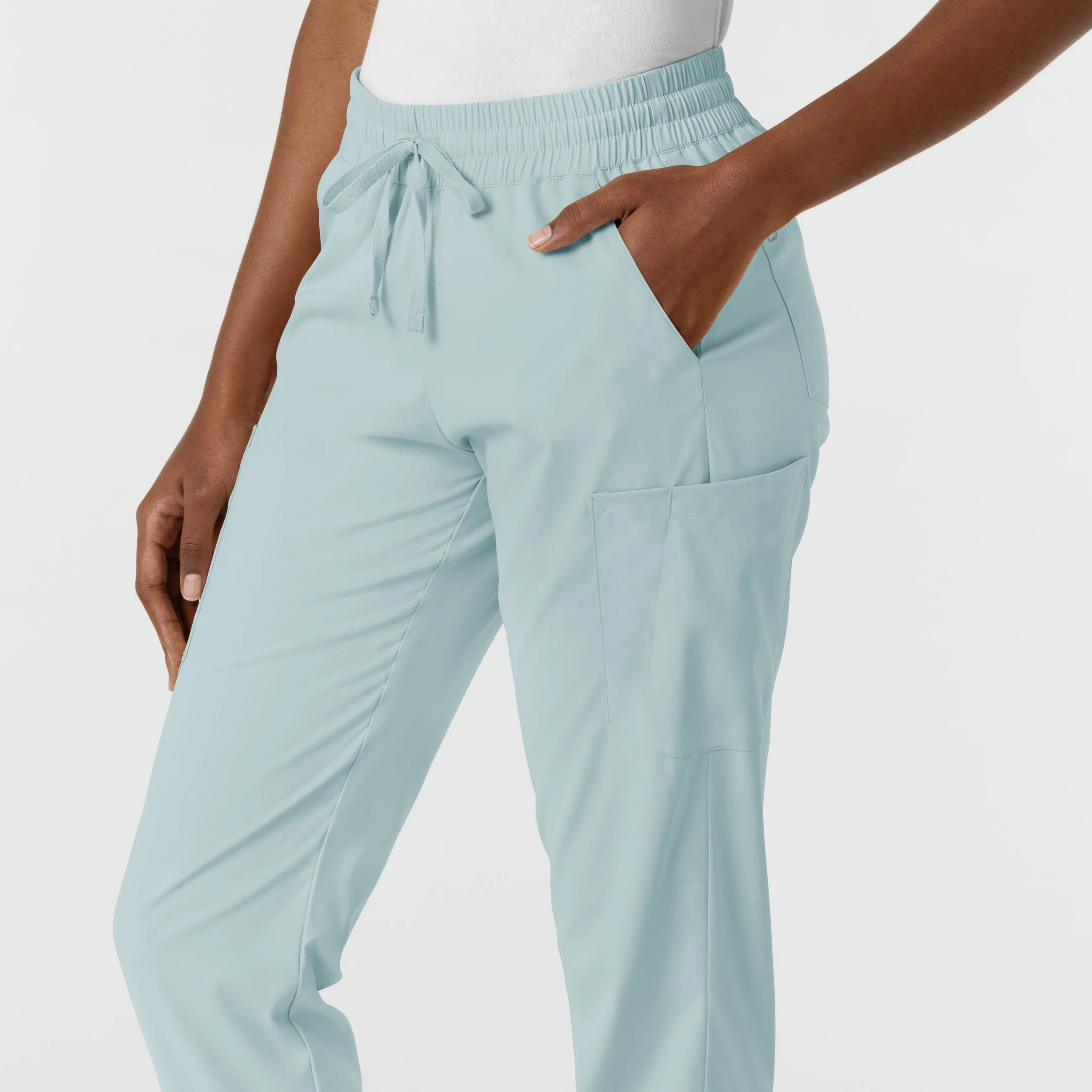 Boundless 5151 Jogger Scrub Pants Sky Blue