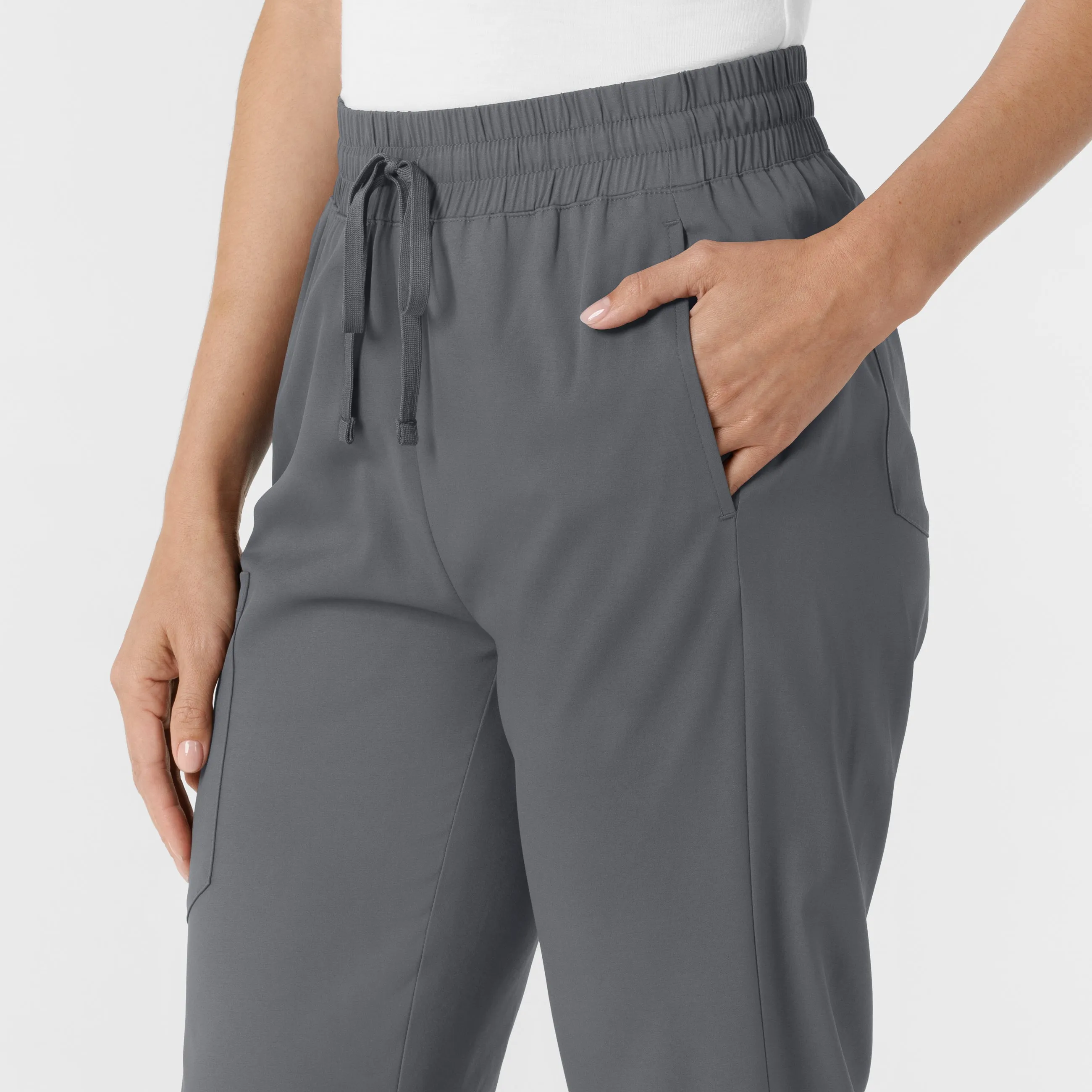 Boundless 5251 Bootcut Scrub Pants Pewter