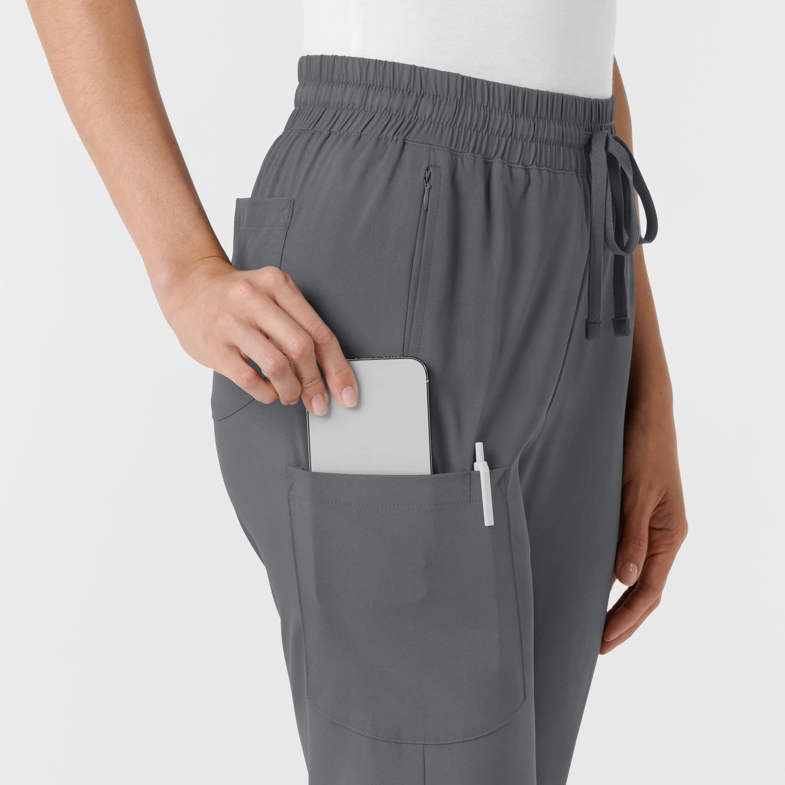 Boundless 5251 Bootcut Scrub Pants Pewter