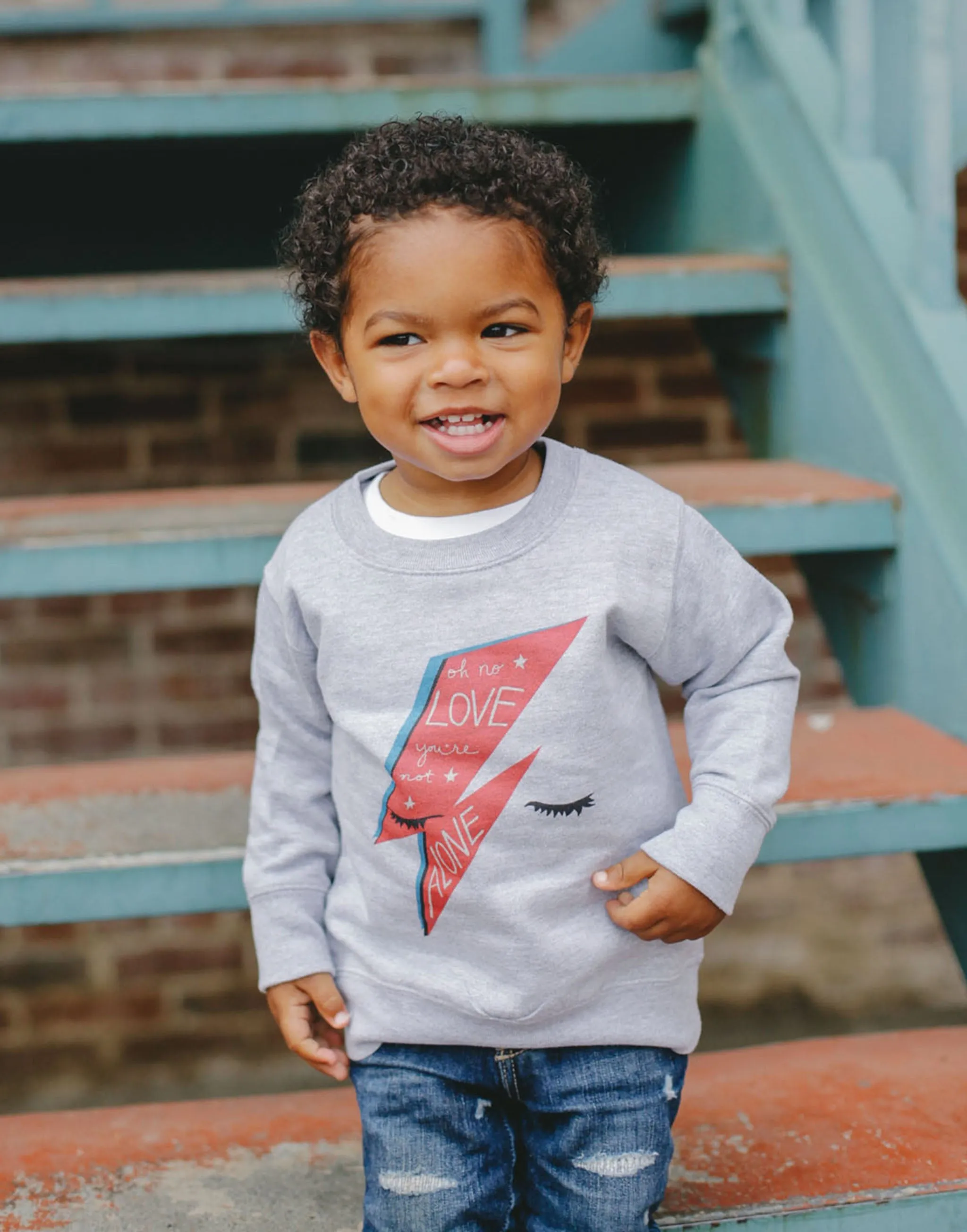 Bowie Love Kids Sweatshirt