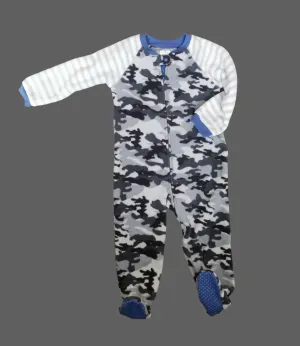 BOY SIZE 3 YEARS - CHILDREN'S PLACE, Sleep & Play Fleece One-piece EUC B33