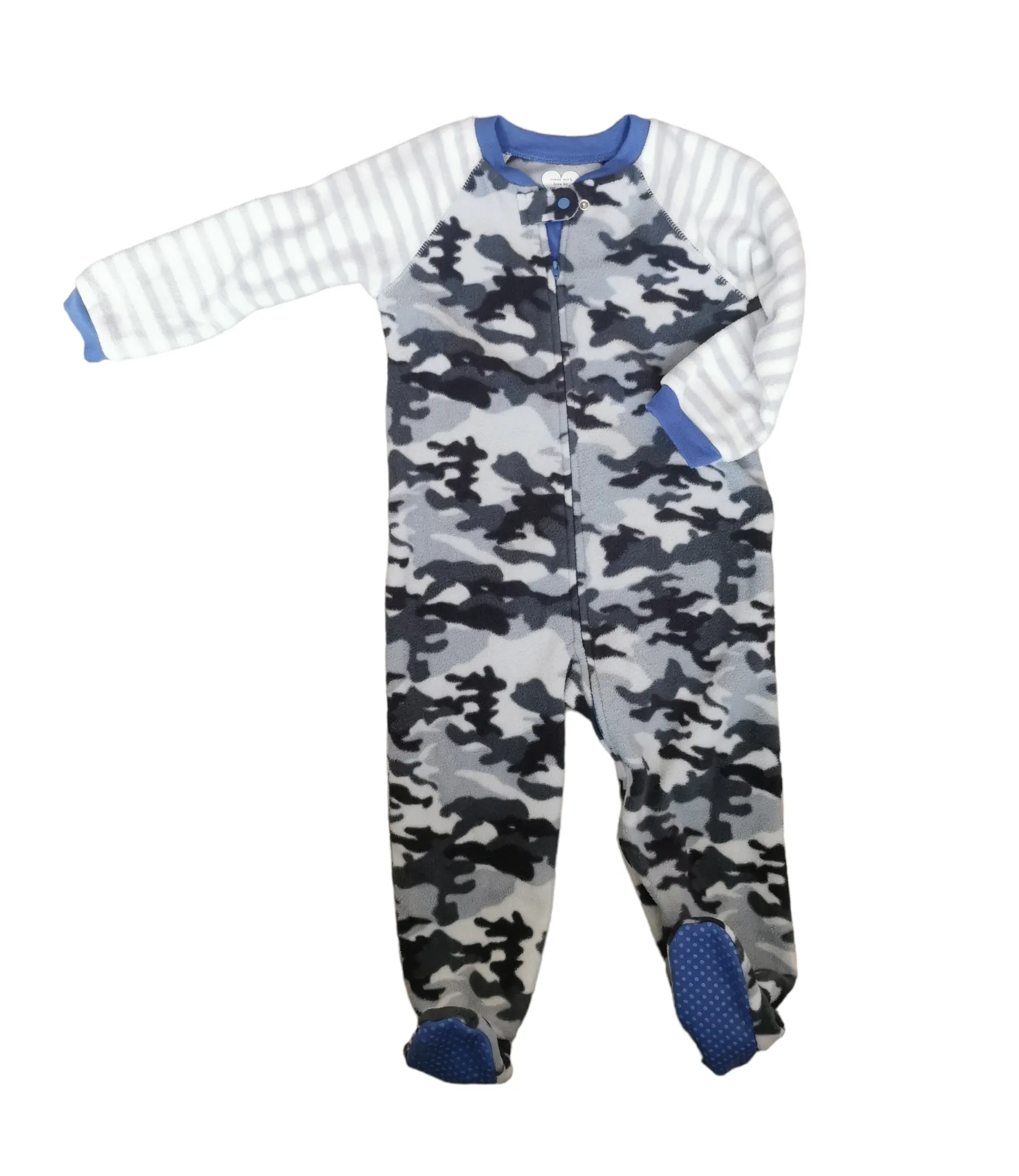 BOY SIZE 3 YEARS - CHILDREN'S PLACE, Sleep & Play Fleece One-piece EUC B33