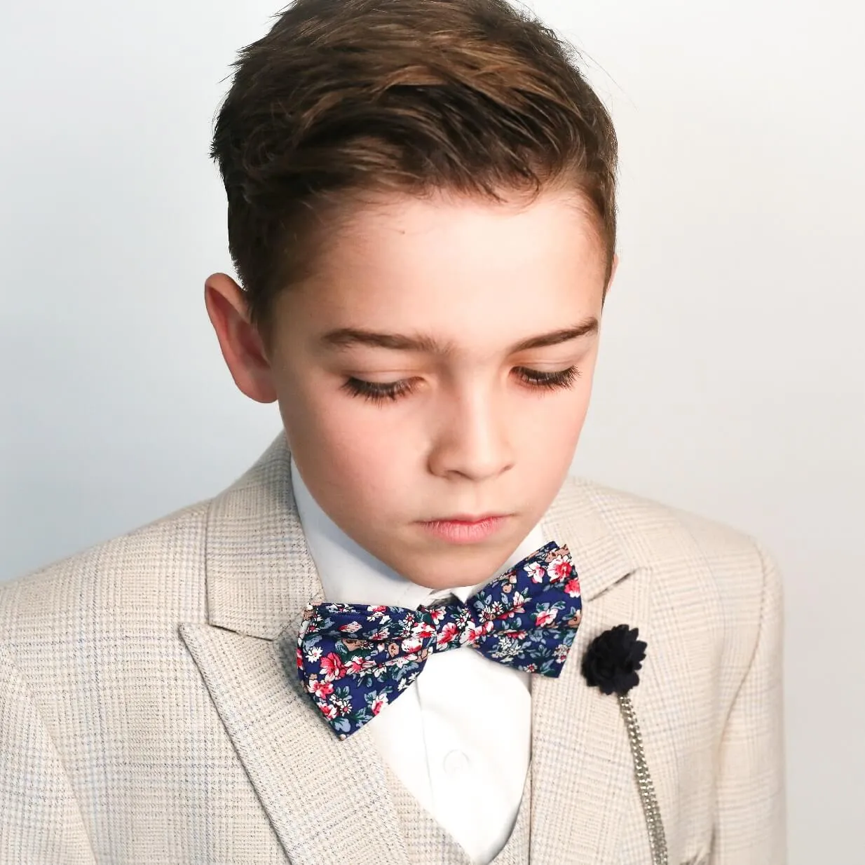 Boys Caridi Beige Suit - Luxe Range