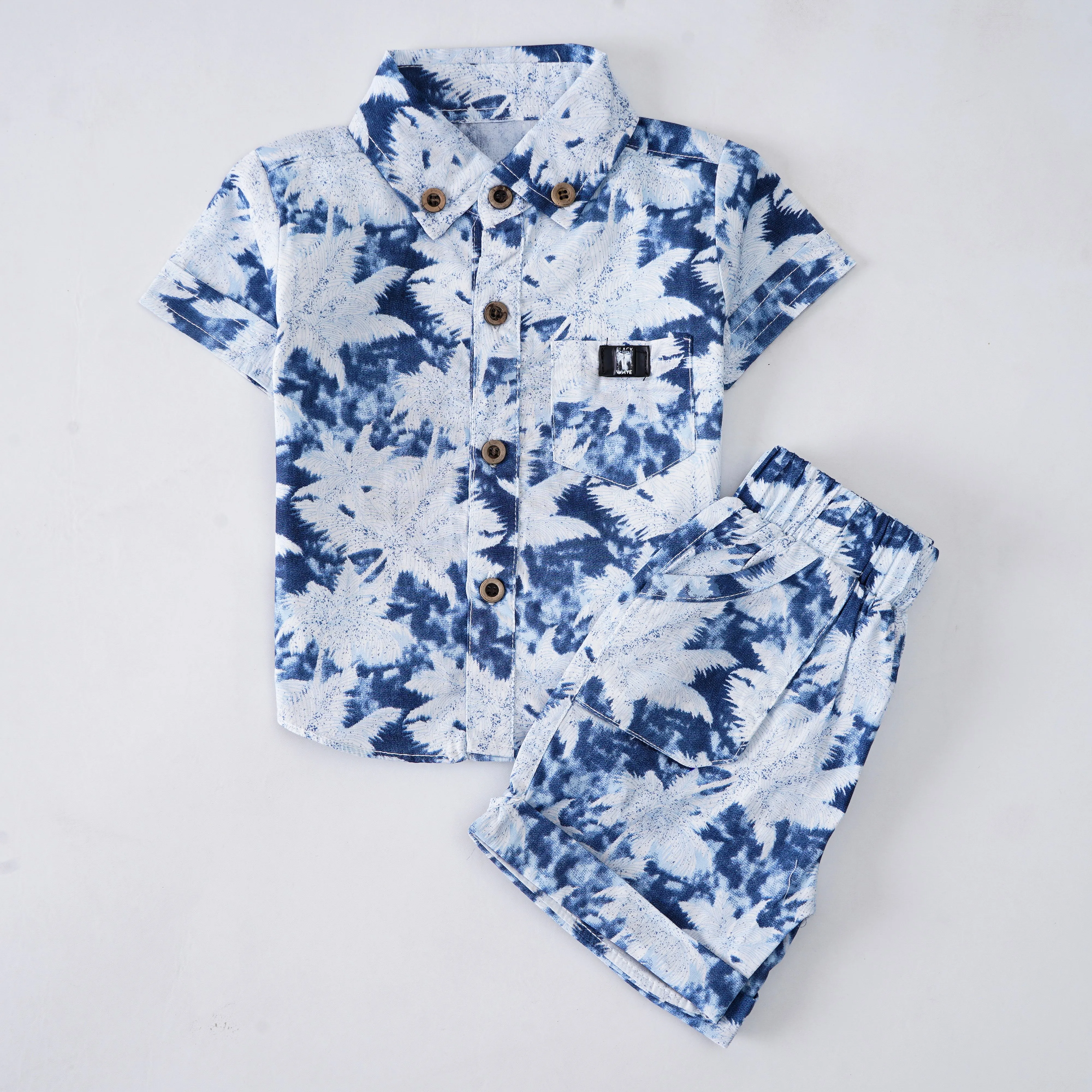 Boys Half Sleeves 2 Piece Suit