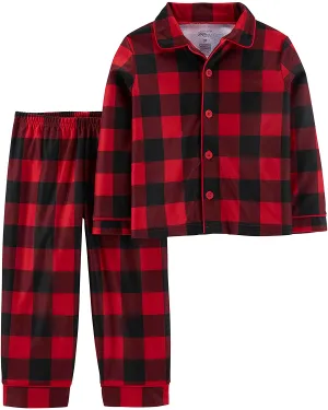 Brand new Simple Joys by Carter's Boys 2-Piece Coat Style Pajama Set! Sz 4T