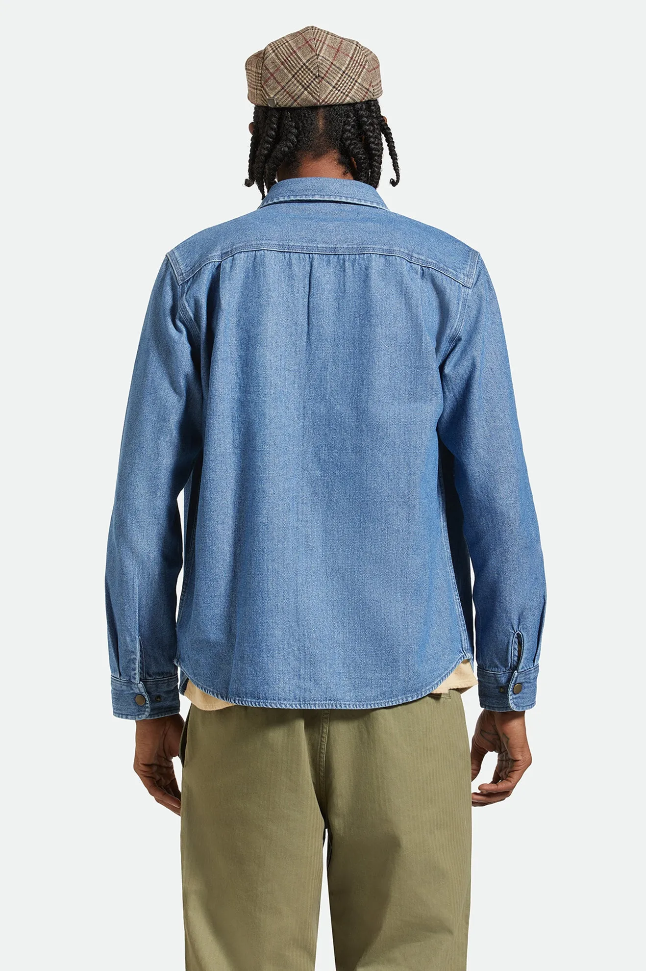 BRIXTON MC ASSEMBLY OVERSHIRT - UNION HERRINGBONE