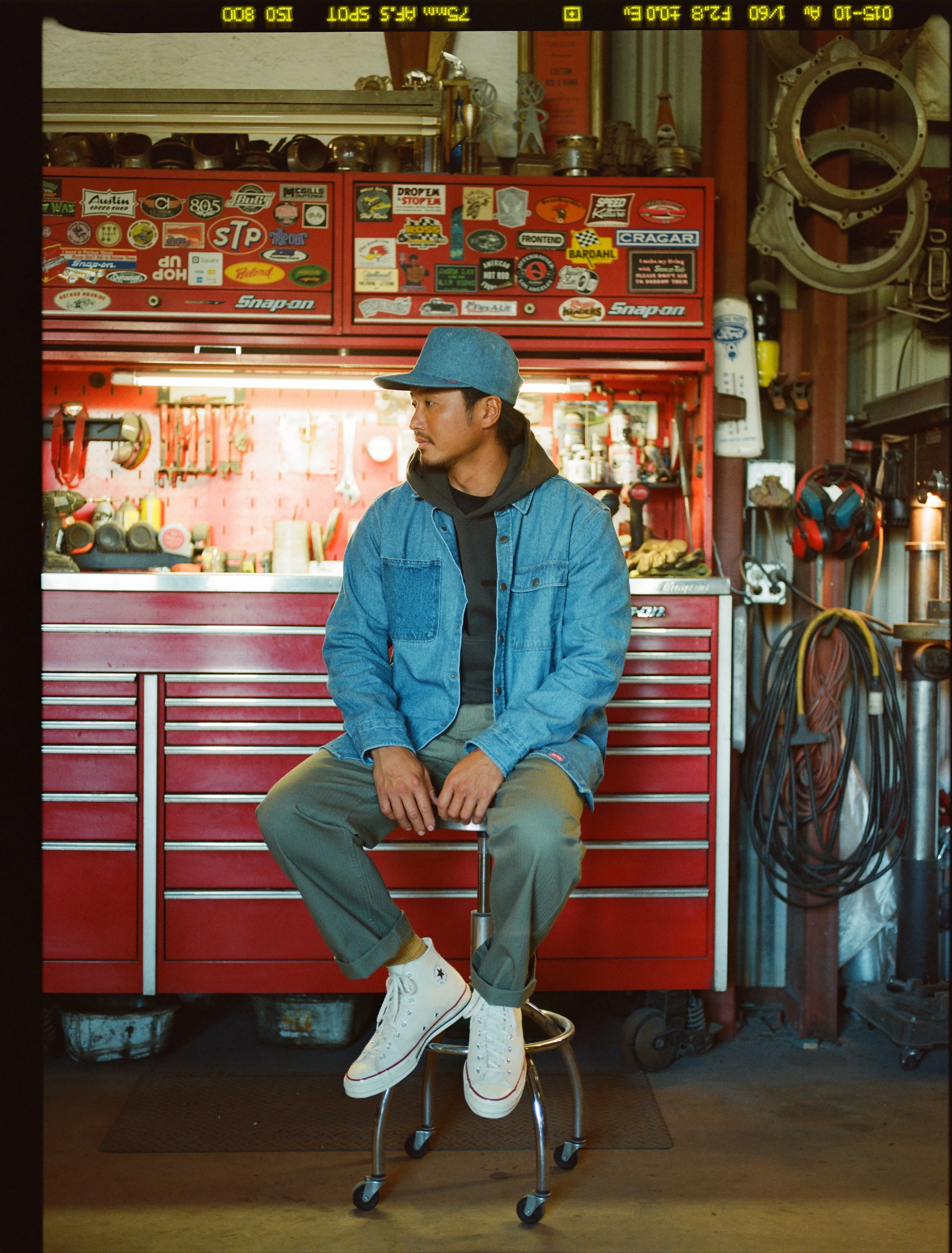 BRIXTON MC ASSEMBLY OVERSHIRT - UNION HERRINGBONE
