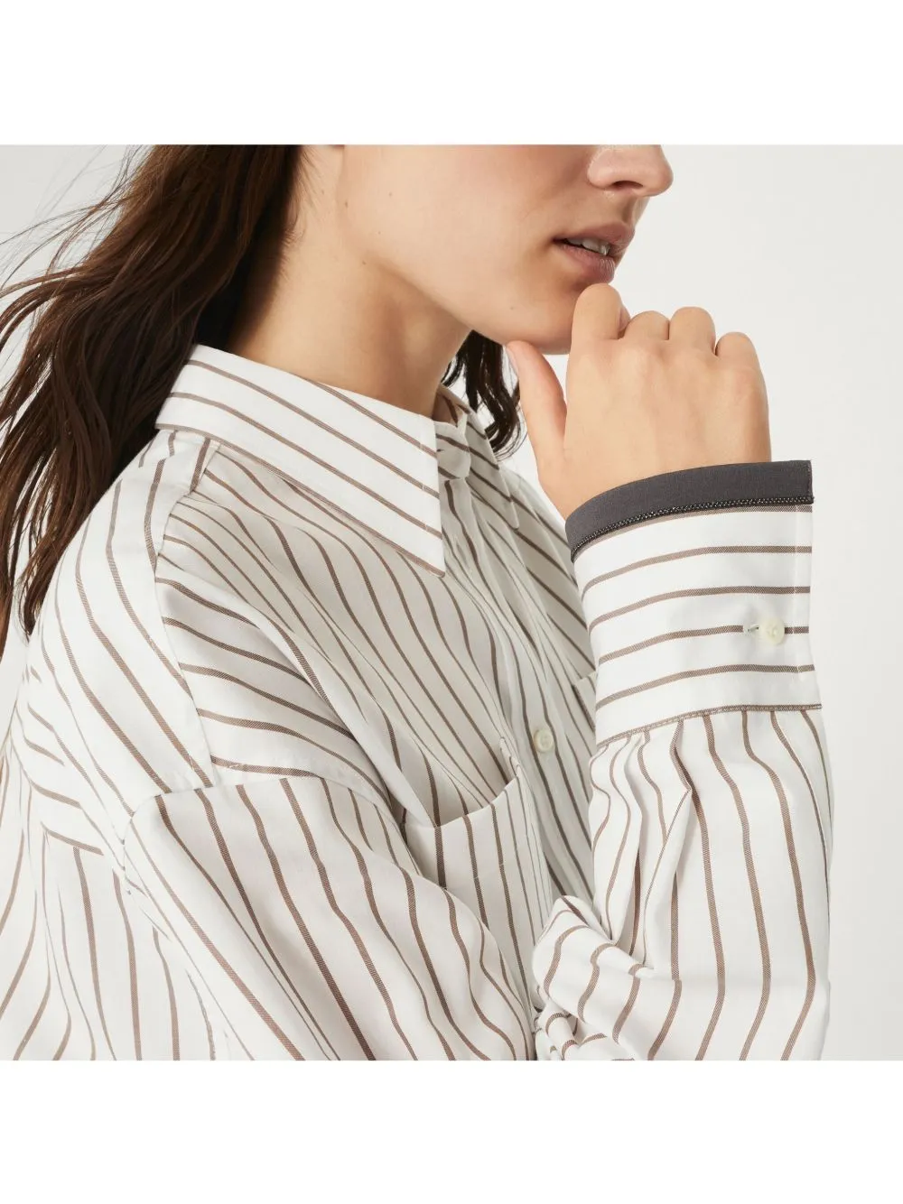 Brunello Cucinelli Shirts White