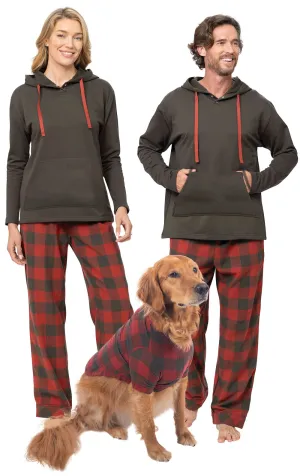 Buffalo Plaid Matching Pet & Owner Pajamas