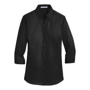 C1739 Ladies 3/4 Sleeve SuperPro Twill Shirt