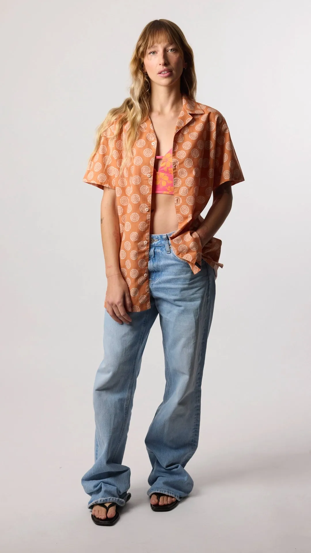 CAMISA MANGA CORTA URCHIN BRICK