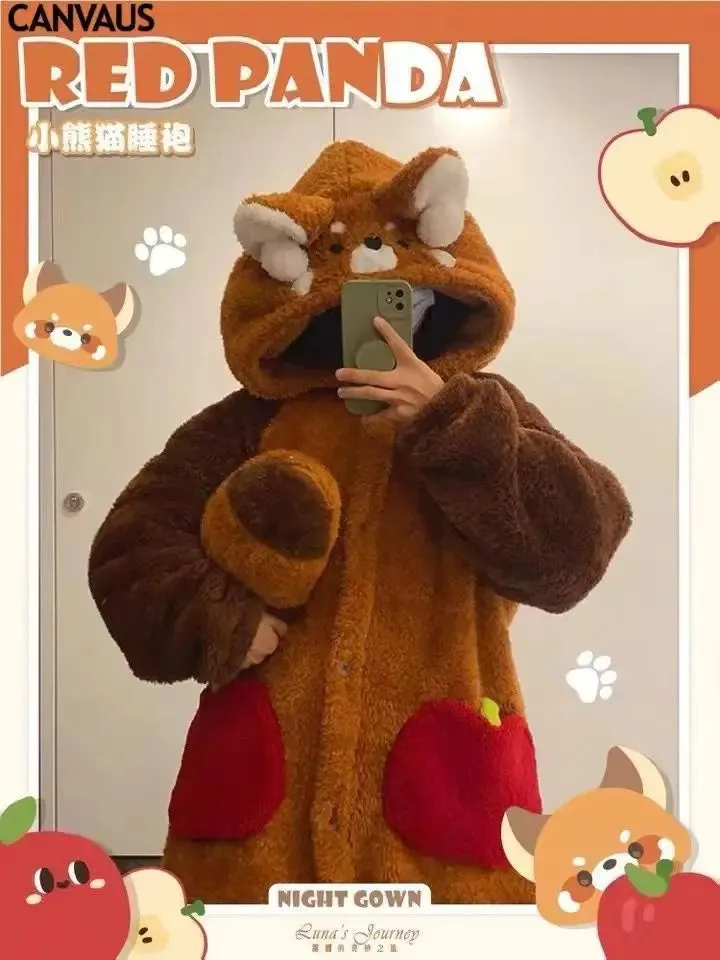 Capybara Coral Velvet Pajama Office Nap Wearable Loose Onesie Pajamas Kids Soft Cute Animals Shape Blanket For Adult Blanket