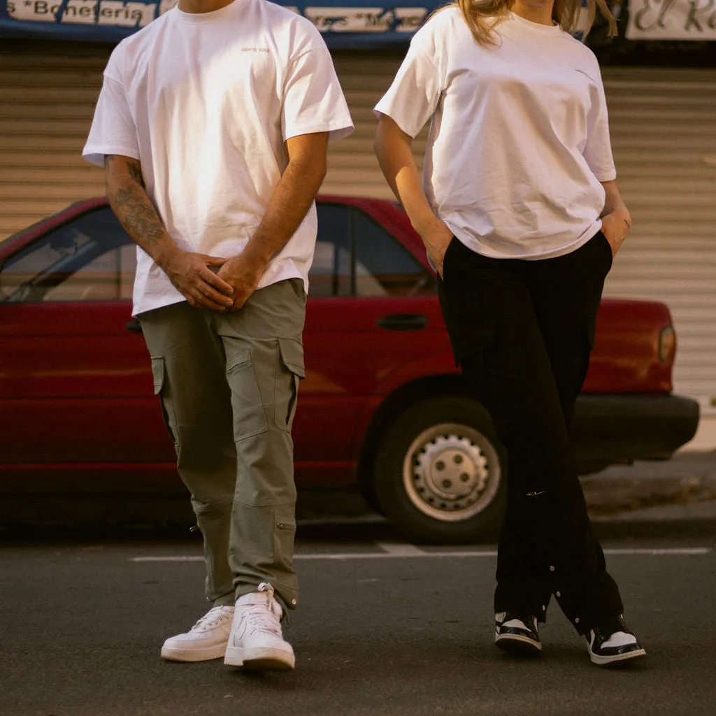 CARGO PANTS IN CARBON BLACK