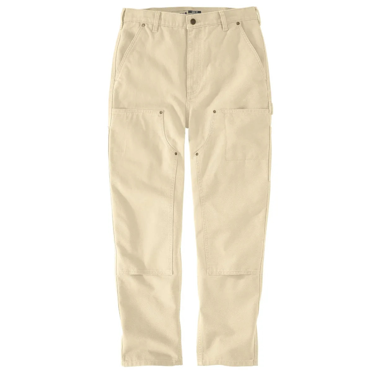Carhartt 106811-W33 Women's Vintage Fit Duck High Rise Double-Front Pant -  Ecru