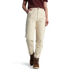 Carhartt 106811-W33 Women's Vintage Fit Duck High Rise Double-Front Pant -  Ecru