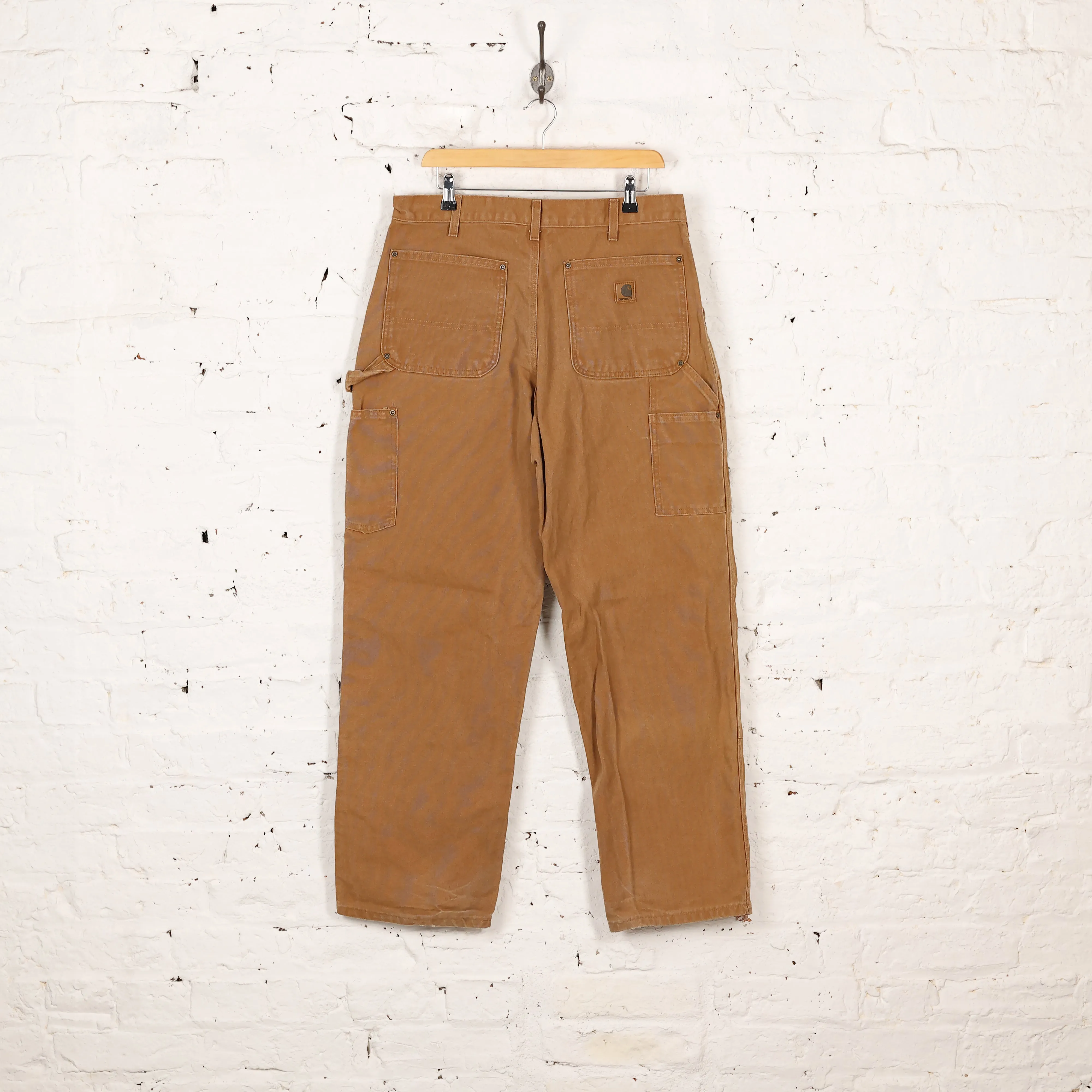 Carhartt Double Knee Work Pants - Brown - M