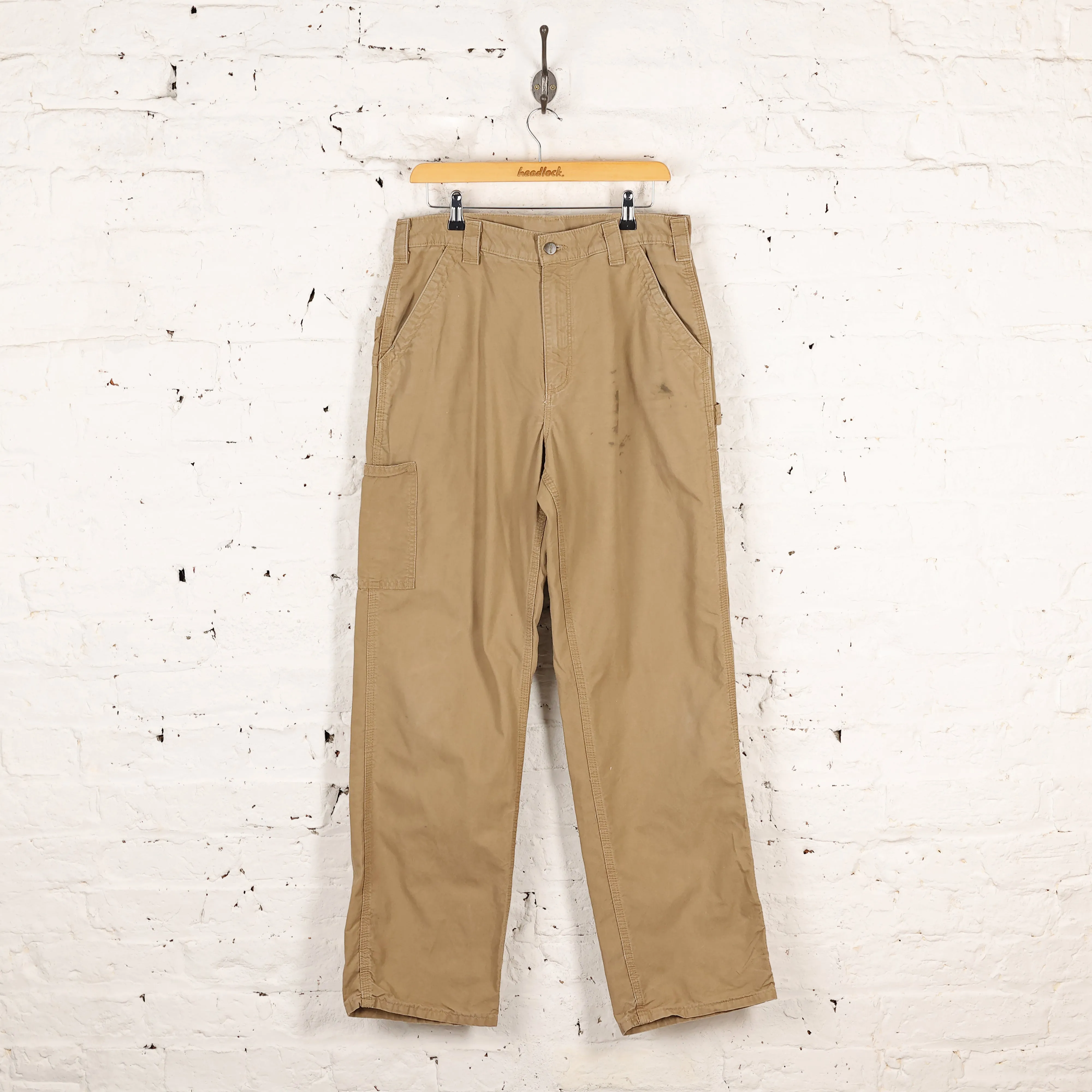 Carhartt Loose Original Fit Cargo Work Pants - Brown - M