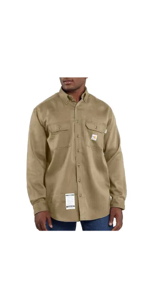 Carhartt Men's Flame-Resistant Classic Twill Shirt