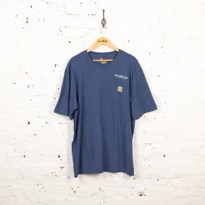 Carhartt Pocket Work T Shirt - Blue - XL