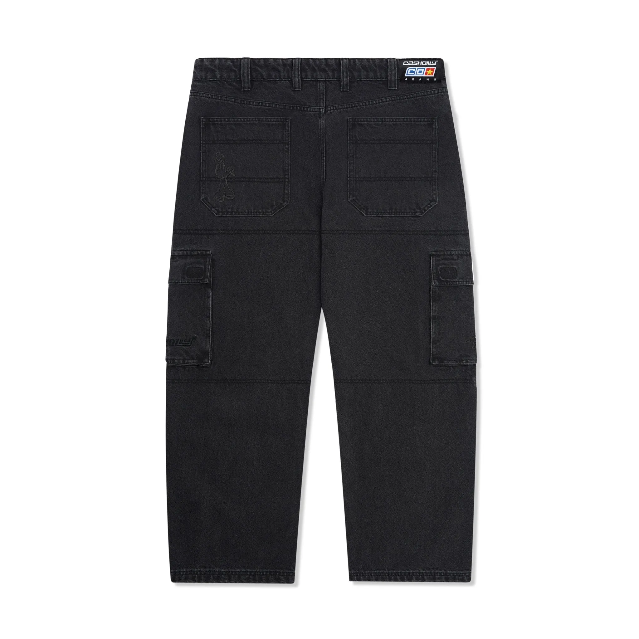 Cash Only Aleka Cargo Jeans Black Sale