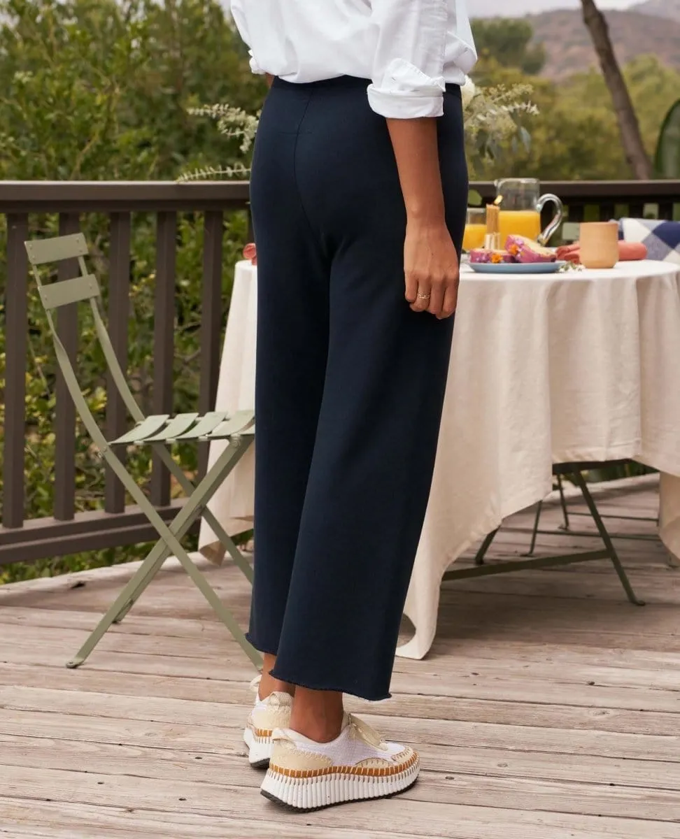 Catherine Favorite Navy Fleece Sweatpant