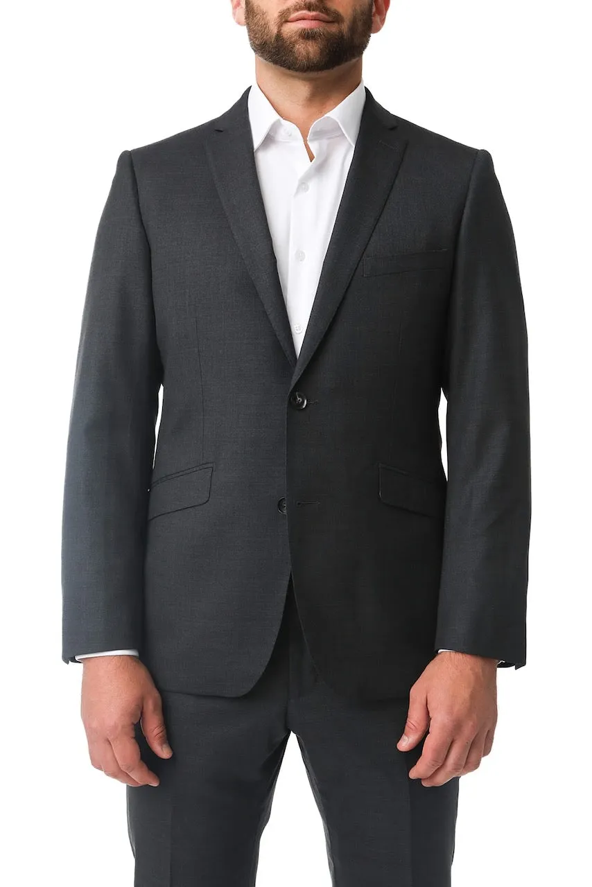 Charcoal Stretch Premium Suit Coat