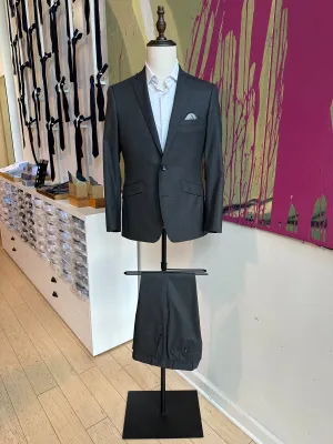 Charcoal Stretch Premium Suit Coat