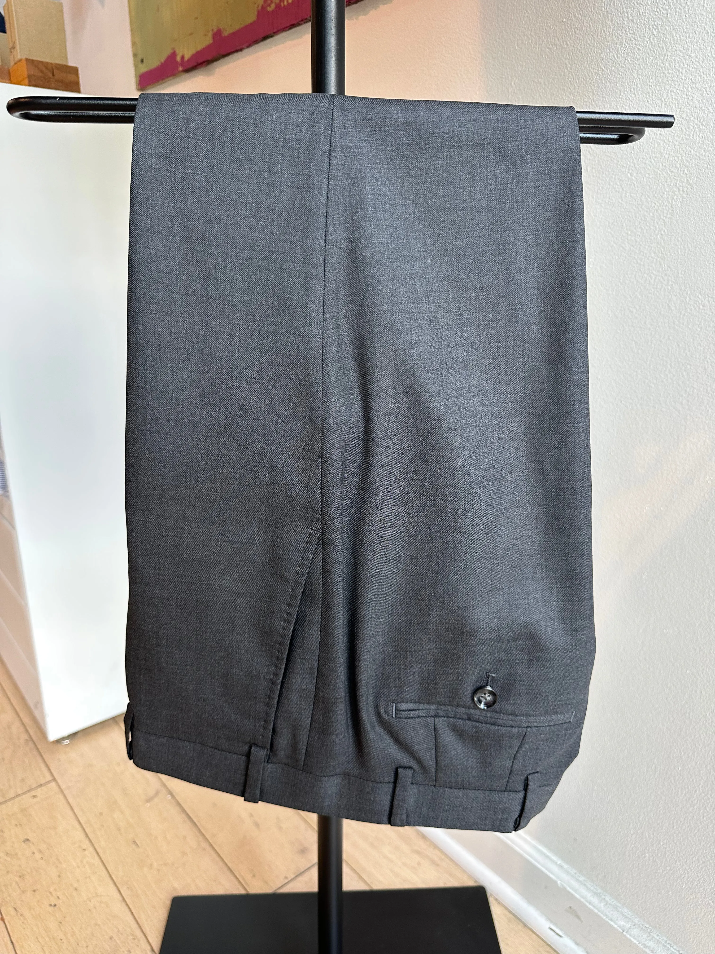 Charcoal Stretch Premium Suit Coat
