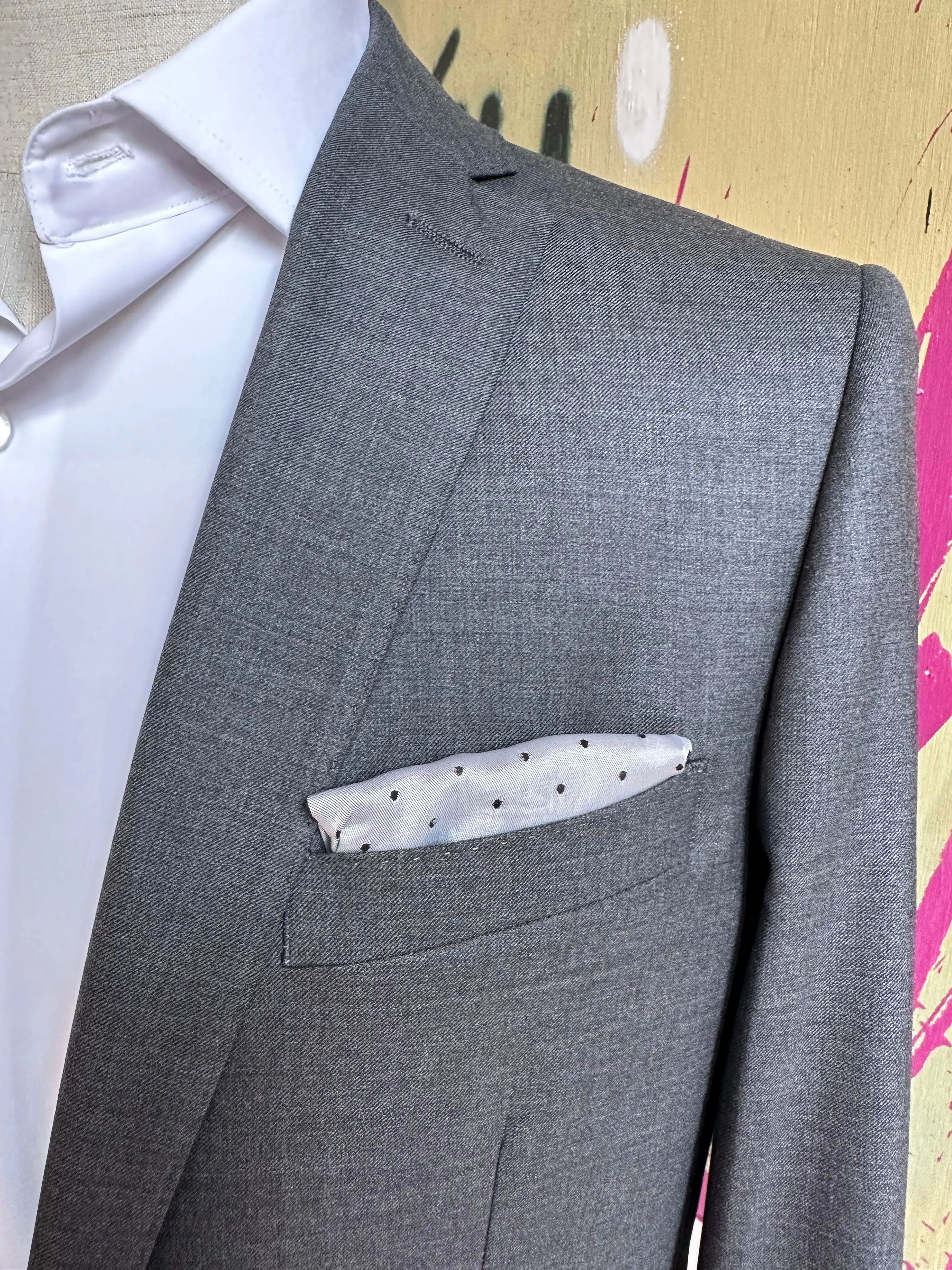 Charcoal Stretch Premium Suit Coat