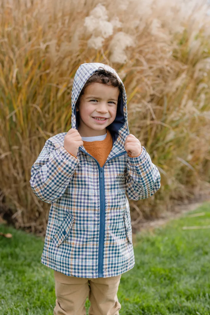 Check Rain Jacket