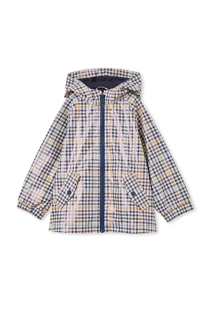 Check Rain Jacket