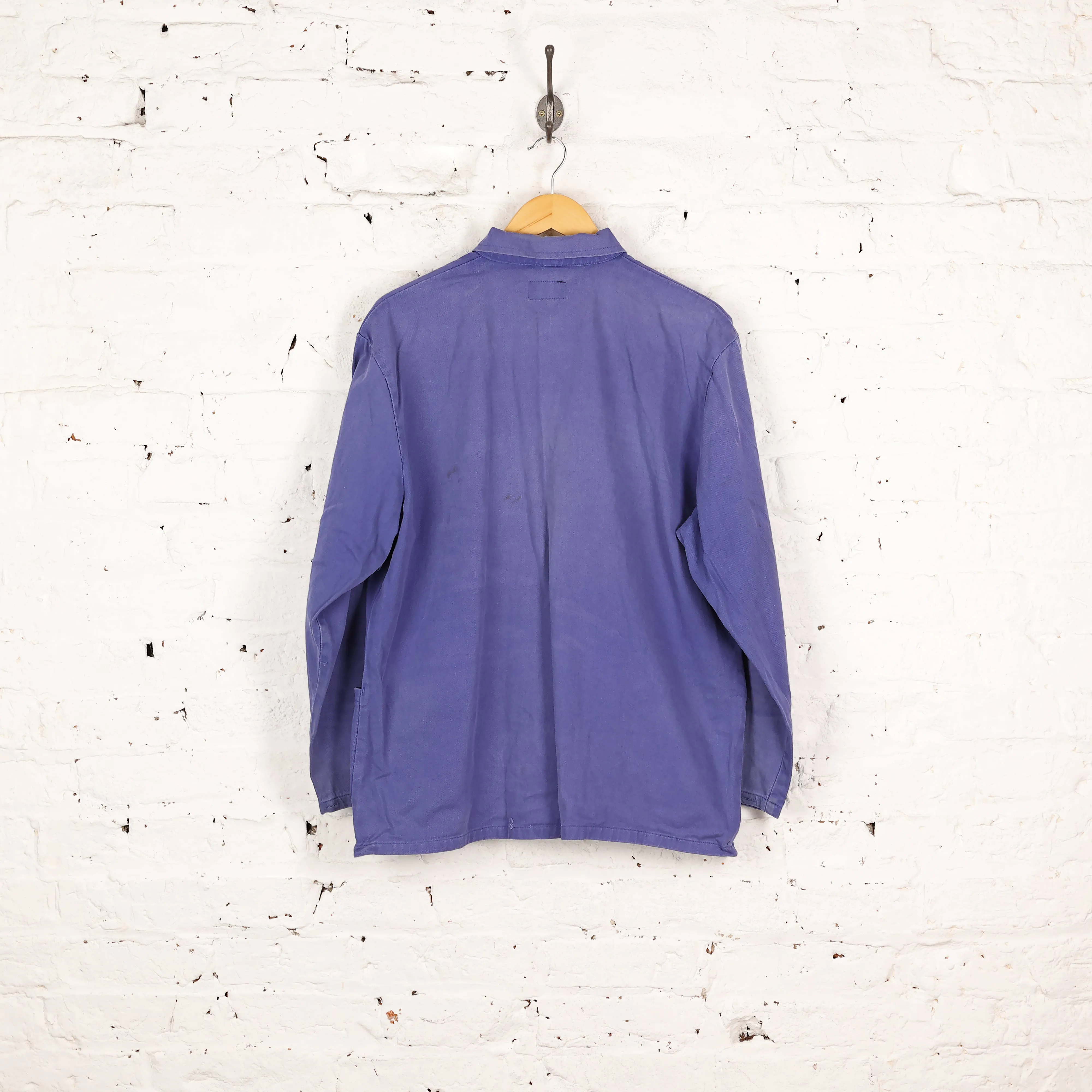 Chore Work Over Shirt - Blue - M