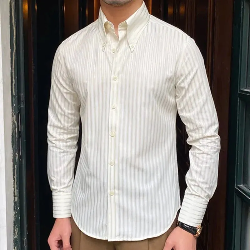 Christopher Mosley Striped Long-Sleeve Shirt