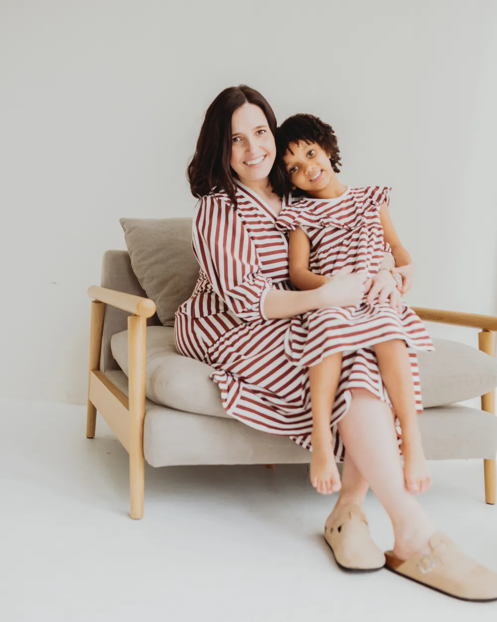 Clara Brick Stripe Dress