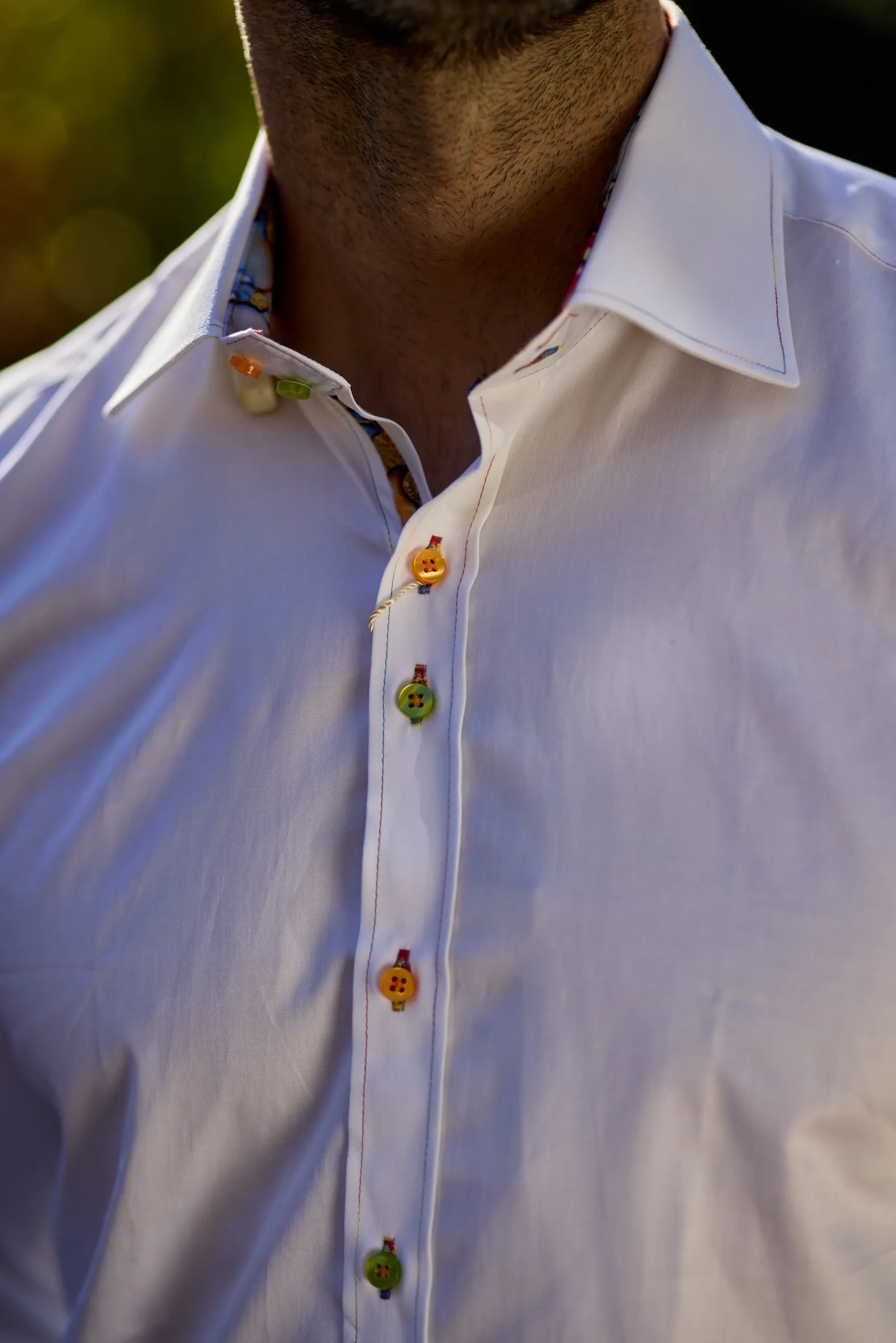 Claudio Lugli Plain Shirt - White, Navy or blue
