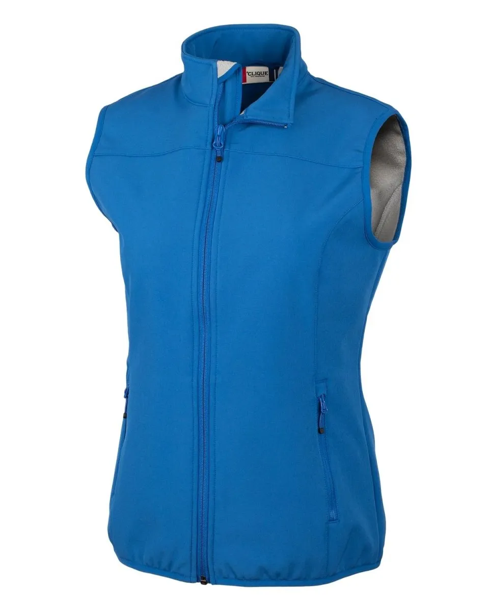 Clique Trail Stretch Softshell Women's Full Zip Vest