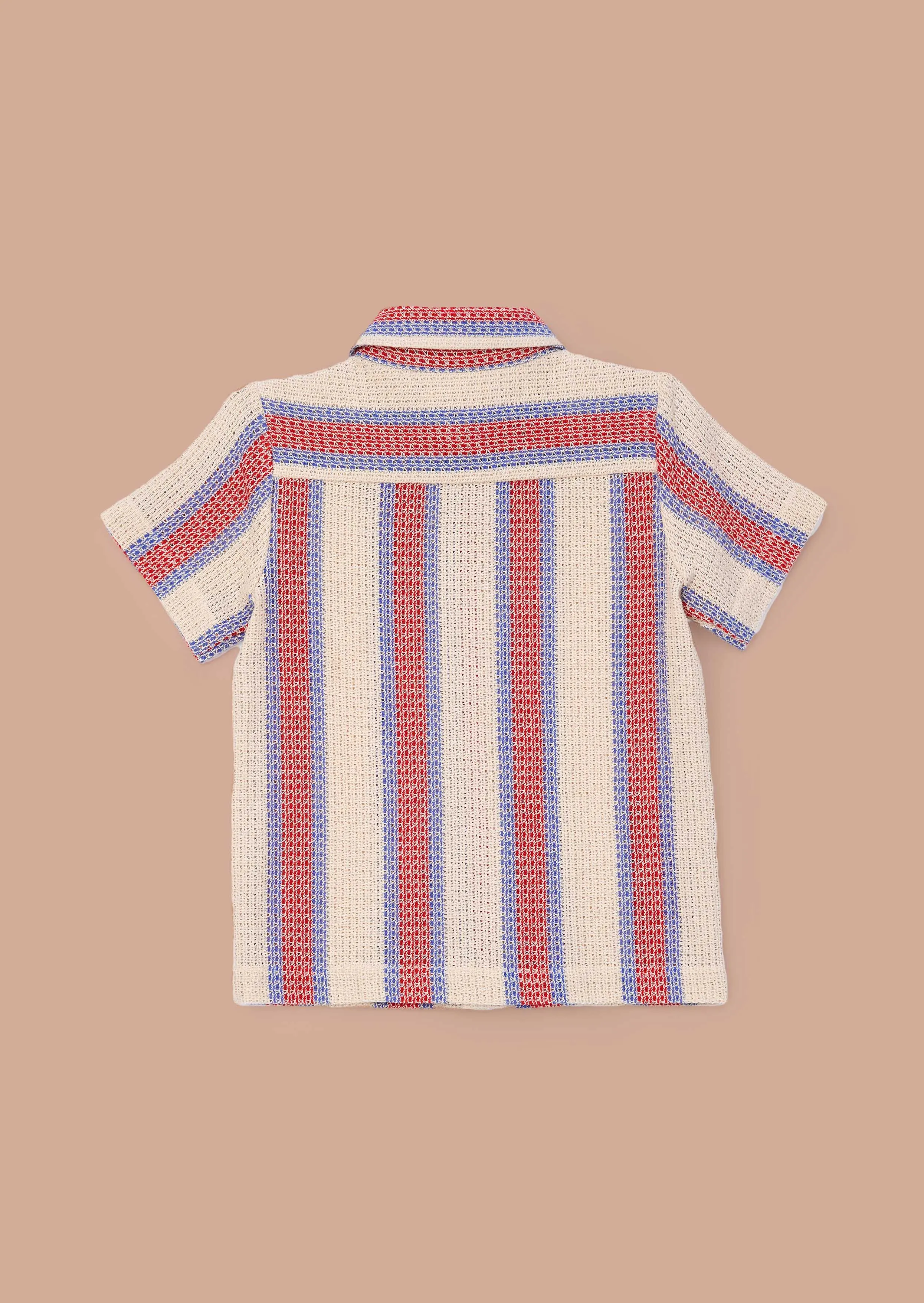 Cody Stone Stripe Knitted Shirt