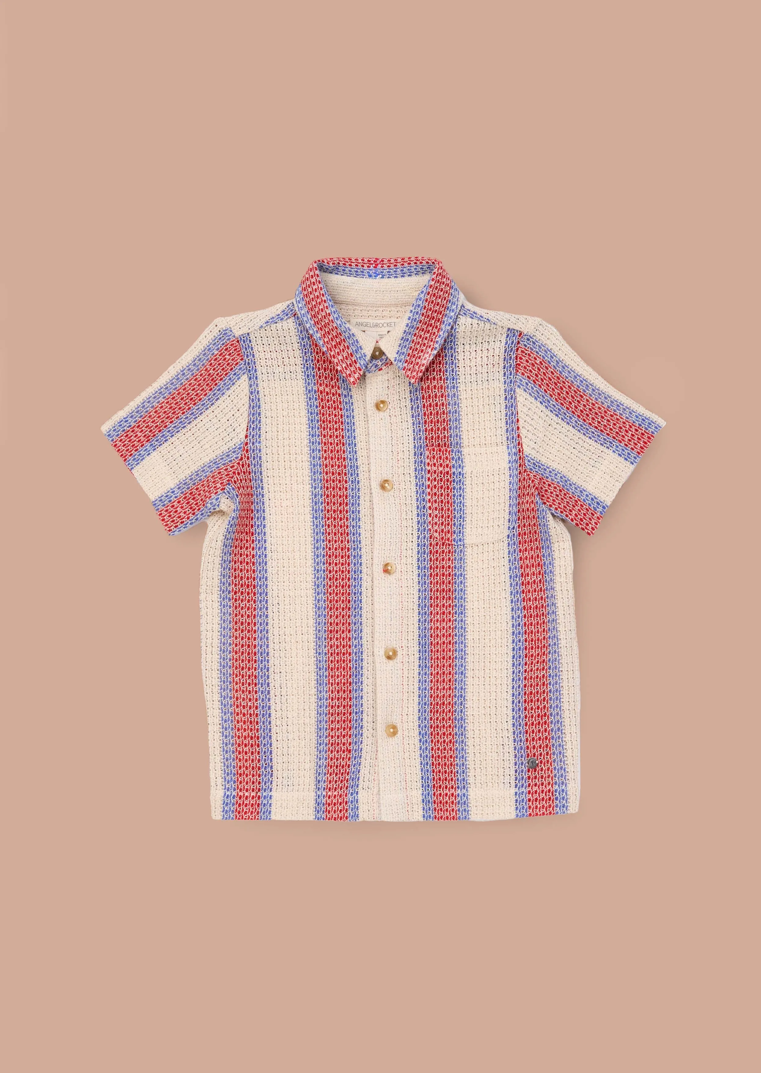 Cody Stone Stripe Knitted Shirt