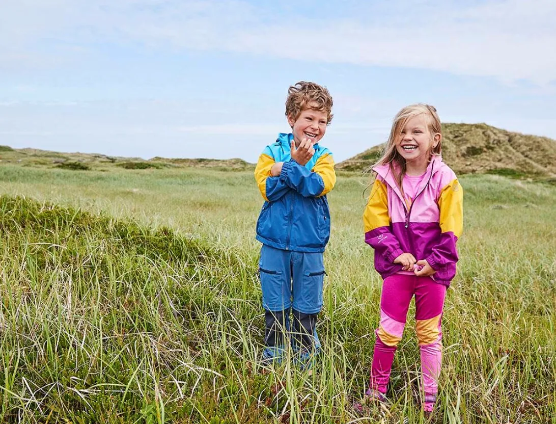 Color Kids Colorblock Jacket Fuchsia Pink