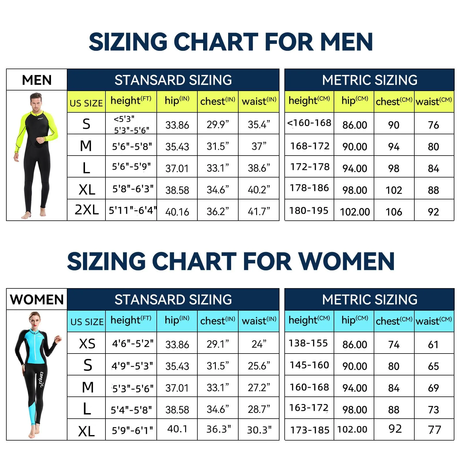 COPOZZ Diving Skin, Men Women Youth Thin Wetsuit Rash Guard- Full Body UV Protection - for Diving Snorkeling Surfing Spearfishing Sport Skin (Black/Hot Pink, Large-Tall for Women)