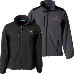 Corvette C7 Men's Reebok Softshell Jacket