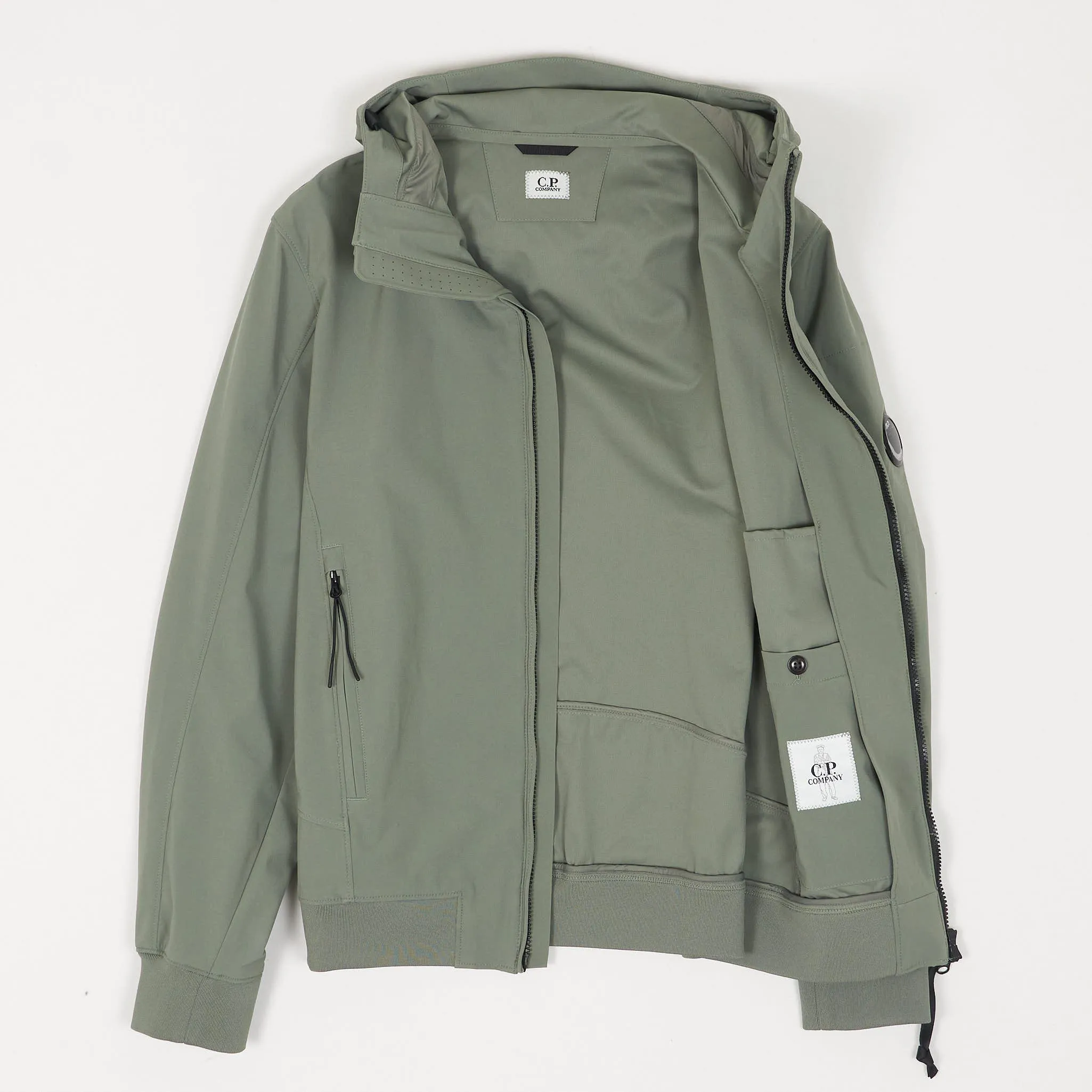C.P. Company Soft-Shell Hooded Jacket