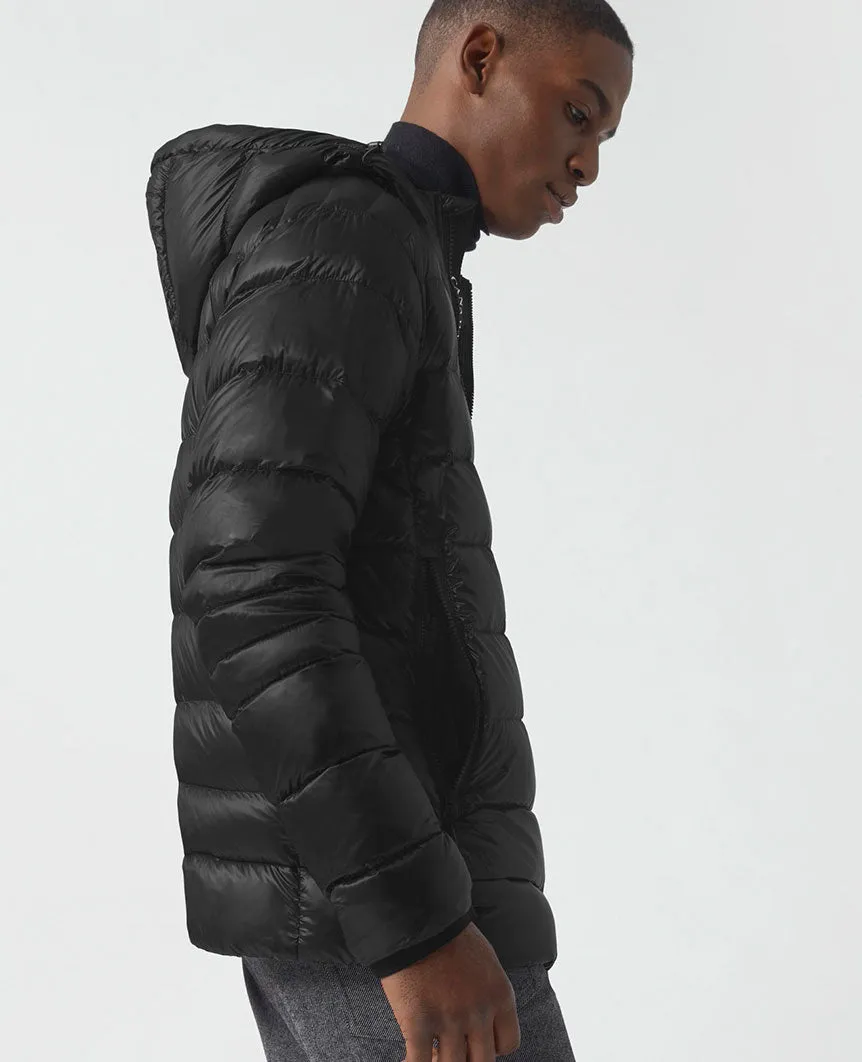 Crofton Down Hoody Black Label  Black
