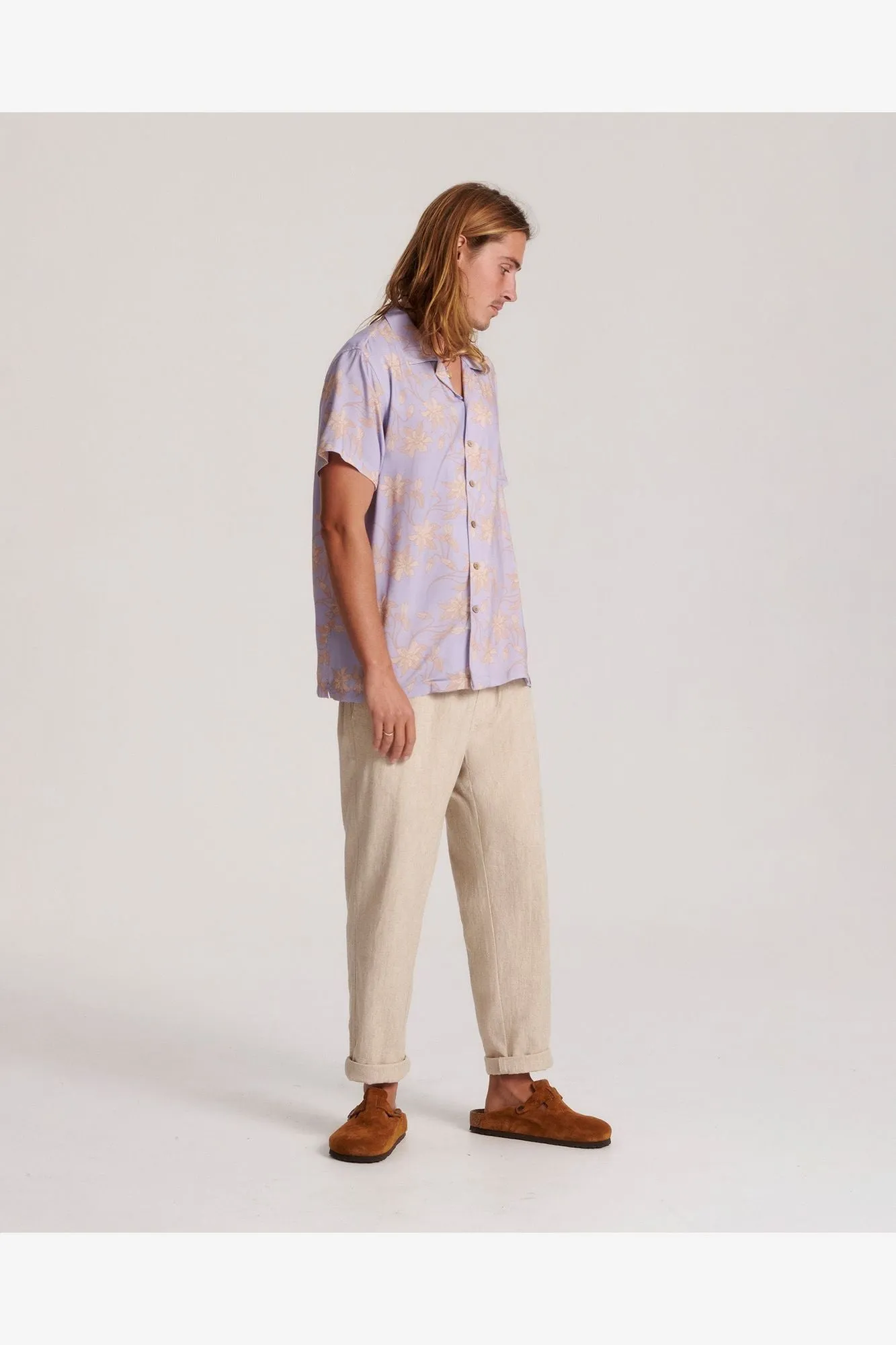 CRUISER LINEN PANT - ECRU
