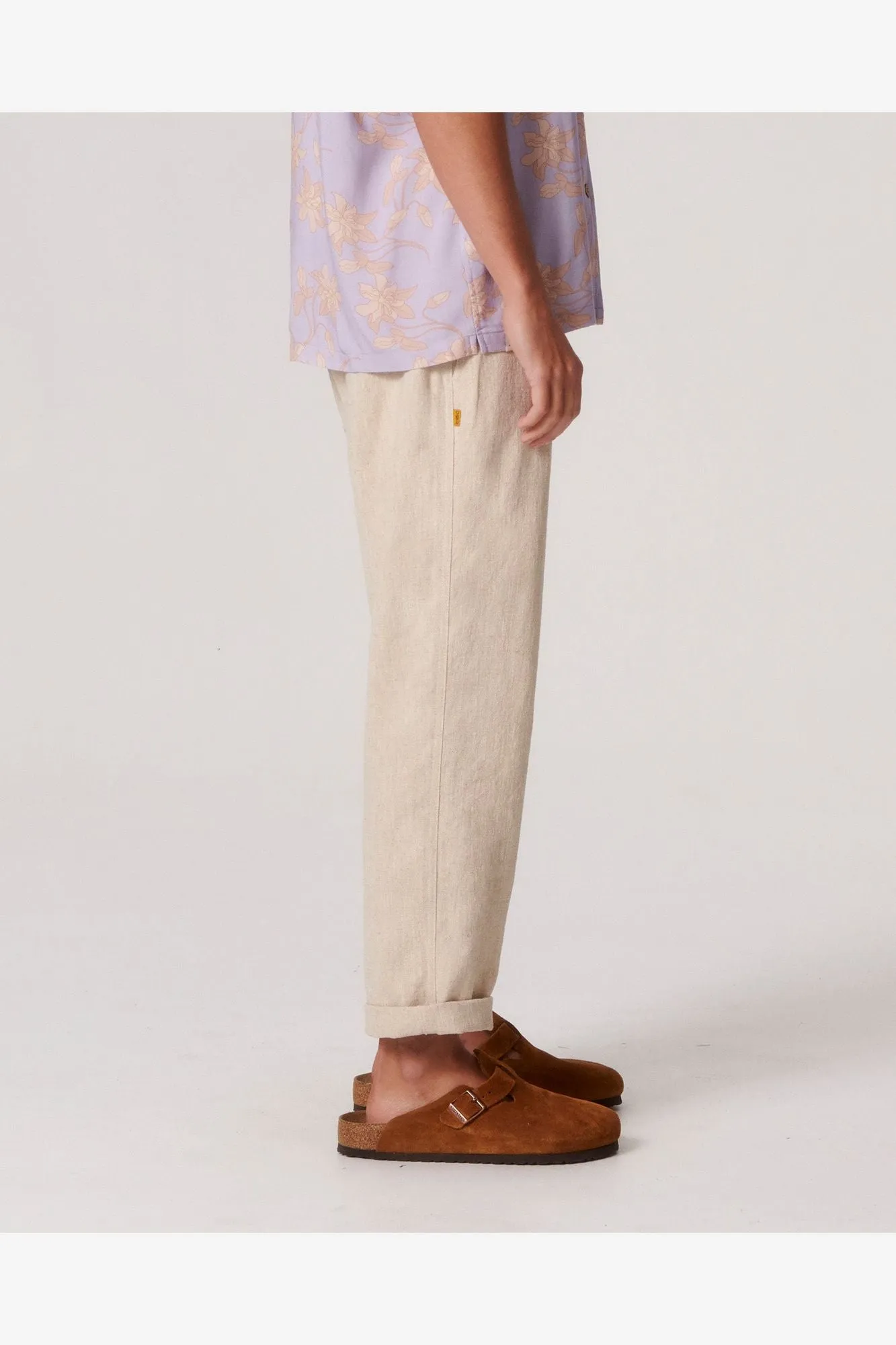 CRUISER LINEN PANT - ECRU