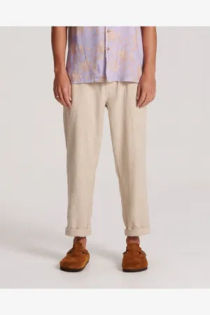 CRUISER LINEN PANT - ECRU