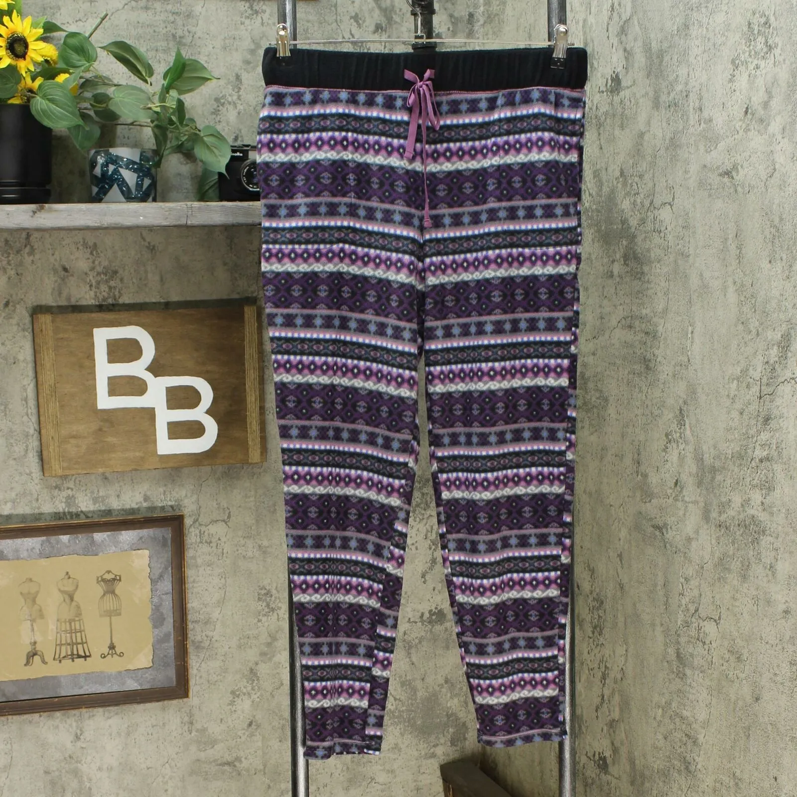 Cuddl Duds Petite Fleecewear Stretch Novelty Pajama Set