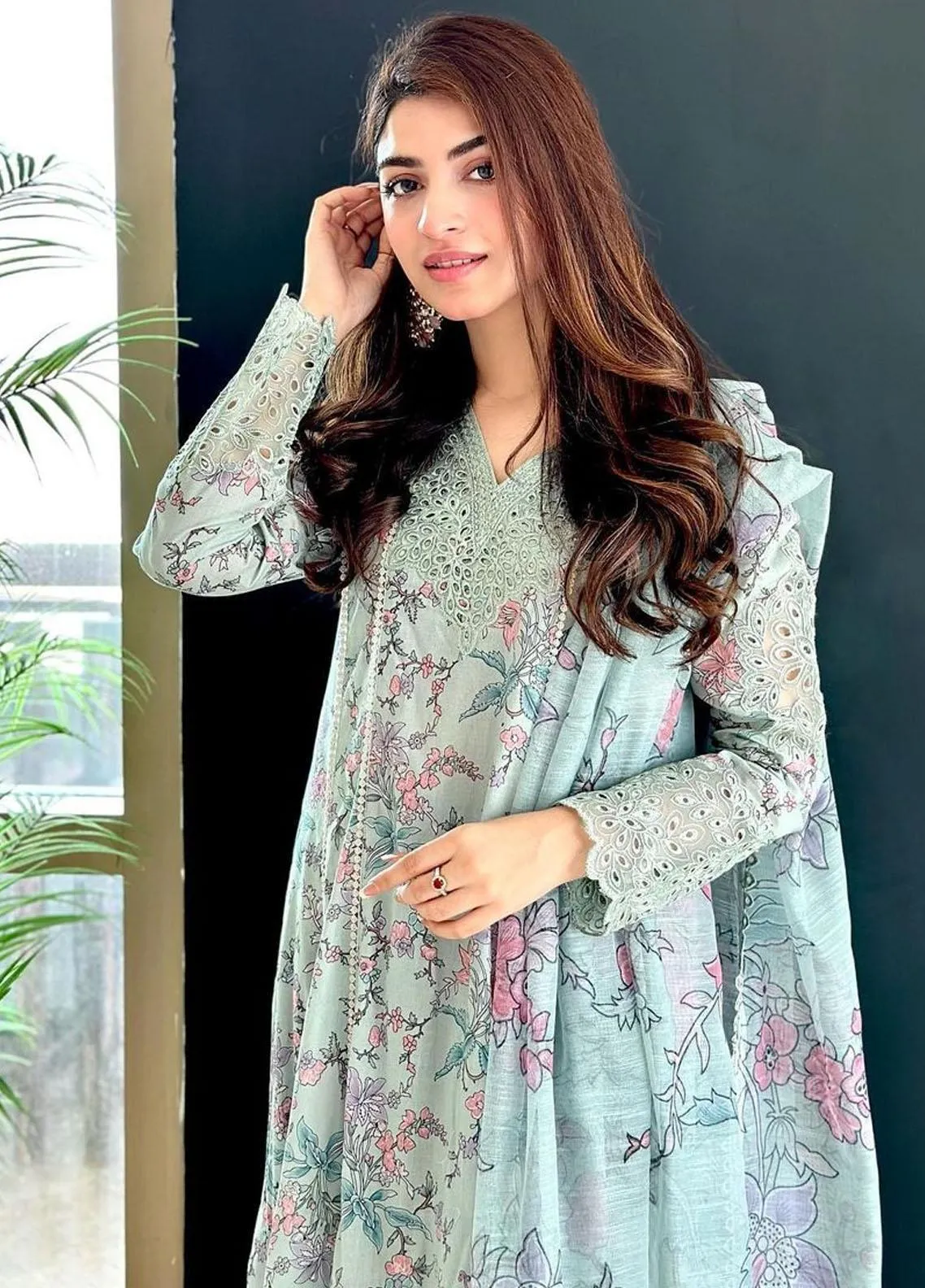 Dastaan By Iznik Embroidered Lawn Suits Unstitched 3 Piece IZ-06 Badar - Summer Collection