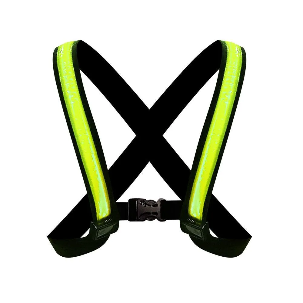 Easypix StreetGlow LED Light Vest for Kids (S/M) - Neon Green | 65000