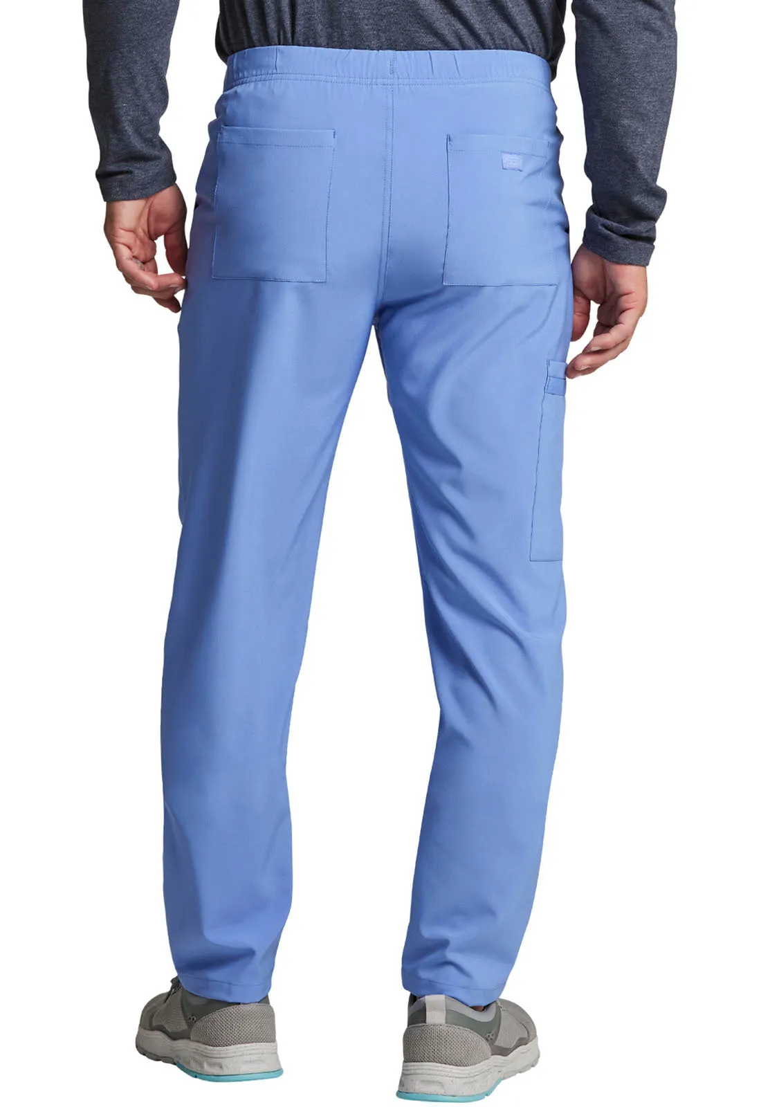 EDS Essentials DK019 Unisex Natural Rise Tapered Leg Pants Ciel
